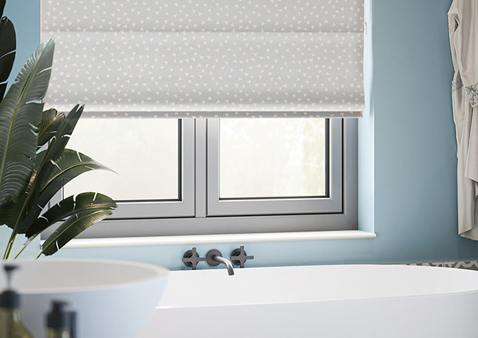 Confetti, Grey Orchid - Twist&Fit Roman Blind - Image 5
